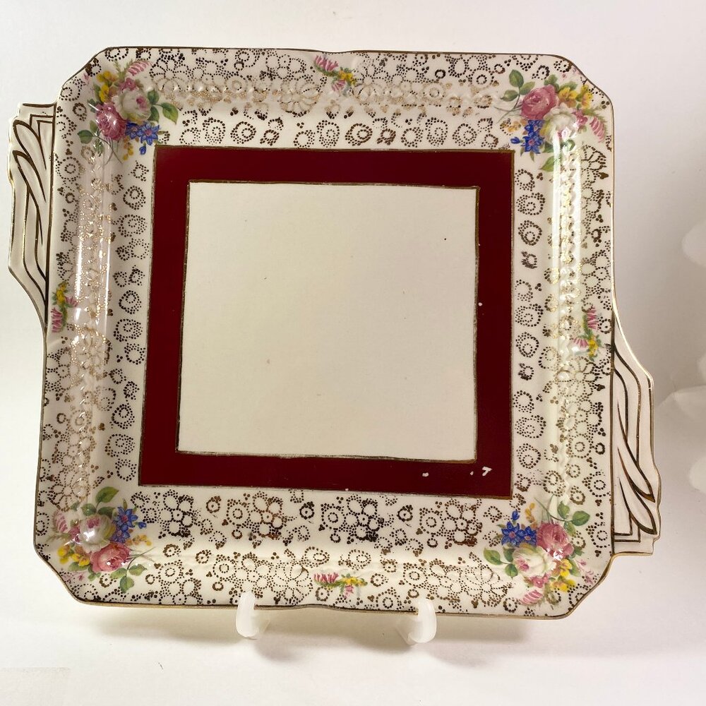 RARE H&K tunstall Platter -Chintz design Very Rare